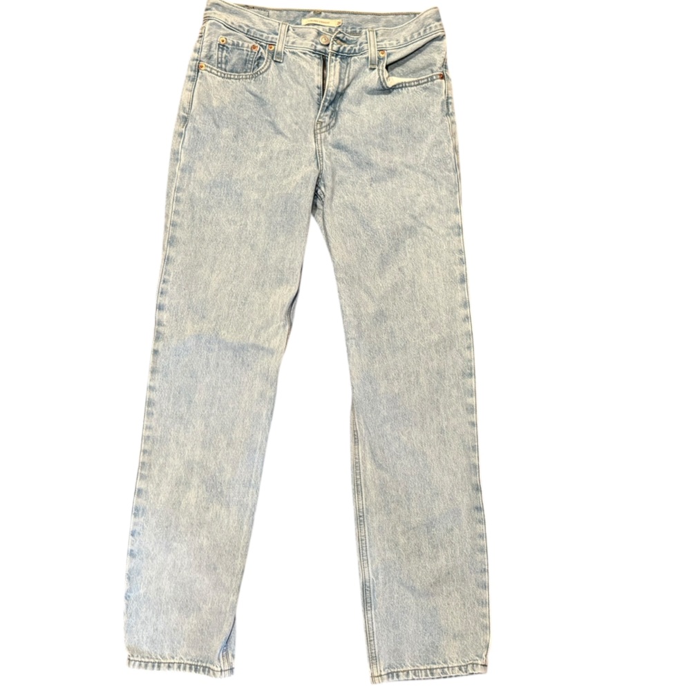 Levi’s Low Pro straight light was Blue denim sz 26 classic Women's Jeans